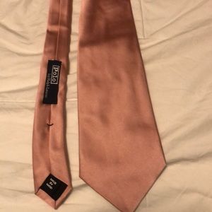 Polo made by hand silk neck tie